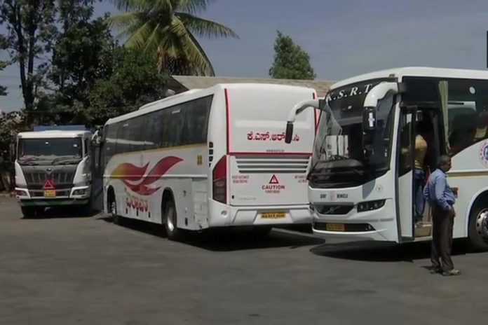 Transport Employees Stir in Karnataka Enters Second Day; Bus Services Hit