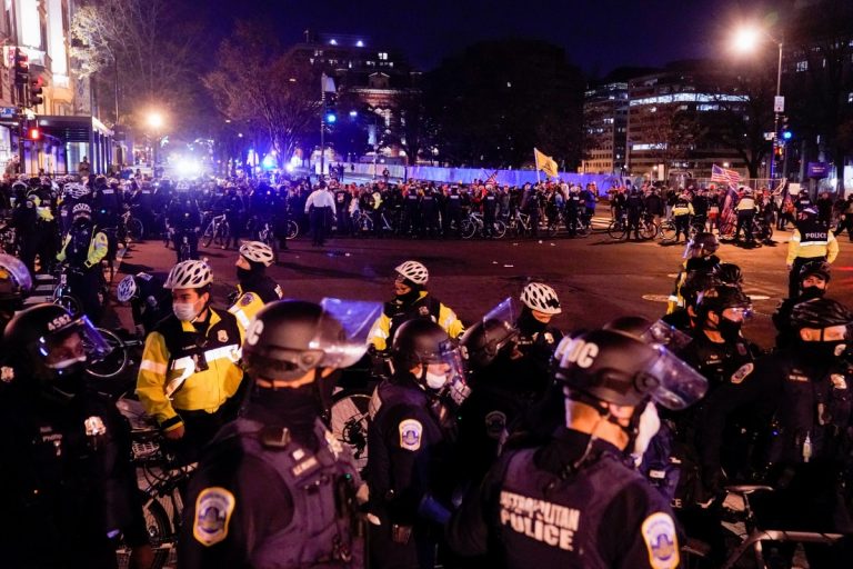 Pro-Trump Protests Decry President’s Election Loss, Proud Boys and Antifa Clash in Washington