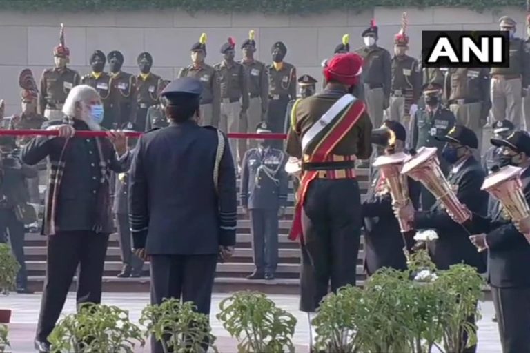 PM Modi Lights ‘Swarnim Vijay Mashaal’ to Start 50th Anniversary Year Celebrations of 1971 War Win