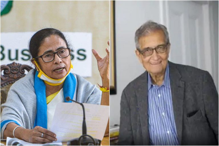 ‘Count Me as Your Sister in War Against Intolerance’: Mamata Writes to Amartya Sen on Land Row
