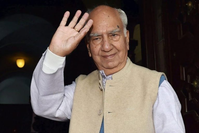 Former Himachal Pradesh CM Shanta Kumar’s Wife Dies of Covid-19, He Too Tests Positive