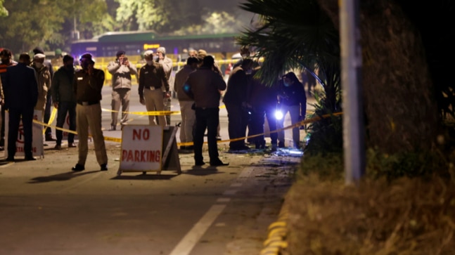 Israel treating bomb blast near its embassy in New Delhi as terrorism, official says