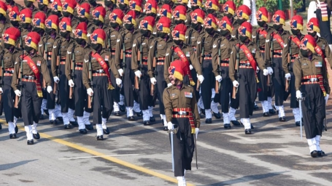 R-Day Parade: Jat Regimental Centre, Delhi Police adjudged best marching contingents
