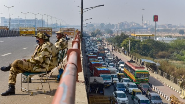 Delhi-NCR traffic update: NH-24, Ghazipur border closed; traffic slow near Akshardham, Nizamuddin