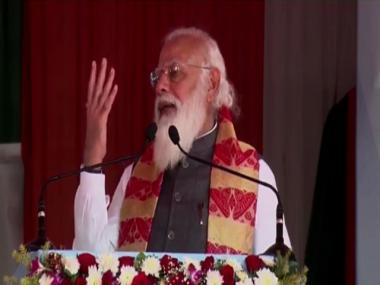 Foreigners conspiring to malign India’s image, says Narendra Modi at Assam, Bengal rallies; launches key projects