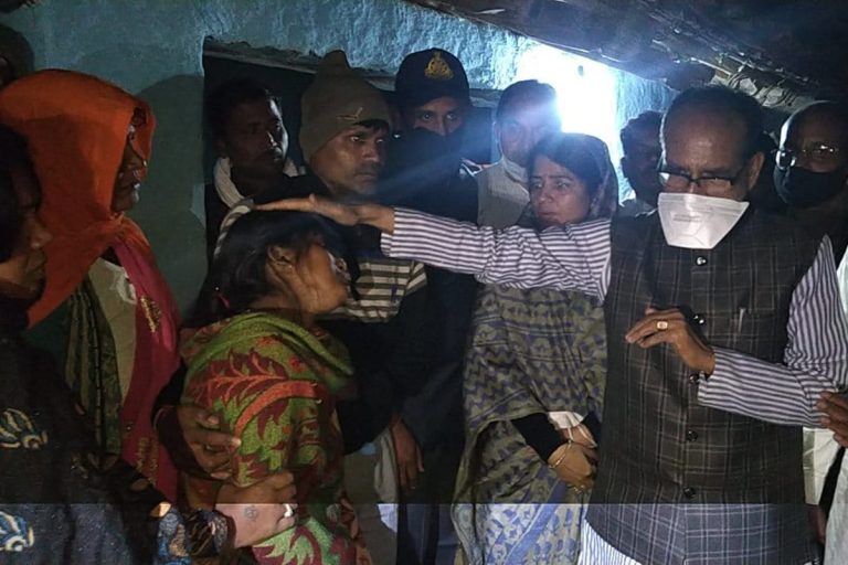 Sidhi Bus Accident Victims’ Kin Vent Anger as CM Chouhan Visits Site, Death Toll Rises to 51