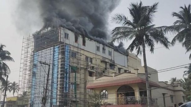 Major fire breaks out at private hospital in Odisha’s Cuttack, all patients safe