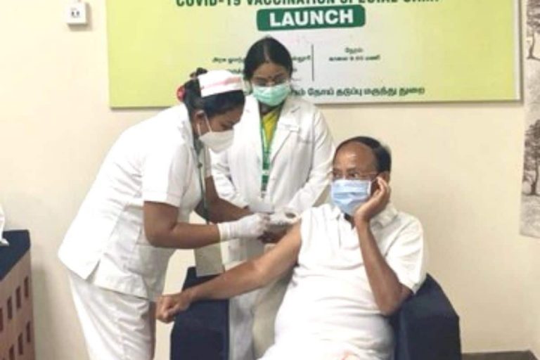 Leading by Example: PM, VP Among Others Get Their First Jabs as India Expands Covid-19 Vaccine Drive