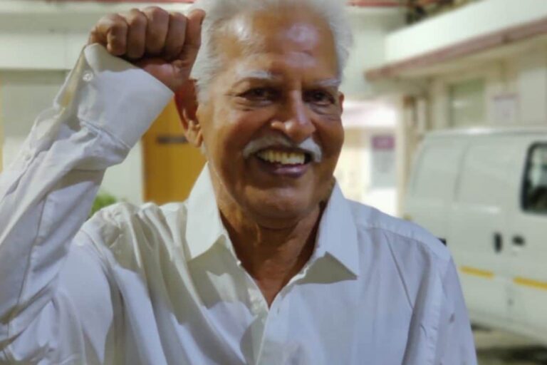 ‘Free at Last’: Poet-Activist Varavara Rao, 81, Walks Out After Bombay High Court’s Bail Last Month