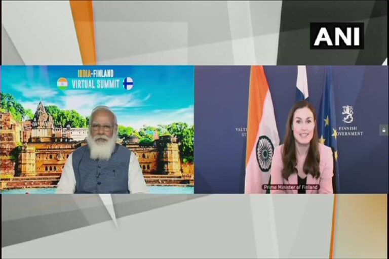 In Virtual Summit with PM Modi, Finnish PM Lauds India’s ‘Extensive Vaccine Program’