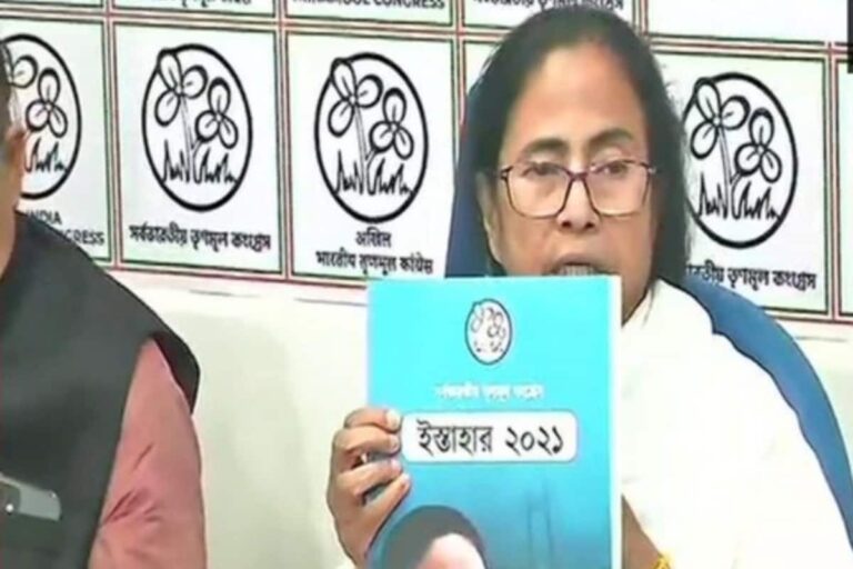 Mamata Conducts Massive Roadshow in Nandigram