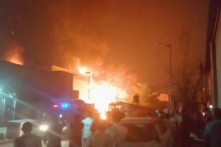 Massive Fire Breaks Out at Plastic Factory in Ahmedabad; 36 Fire Tankers at The Spot