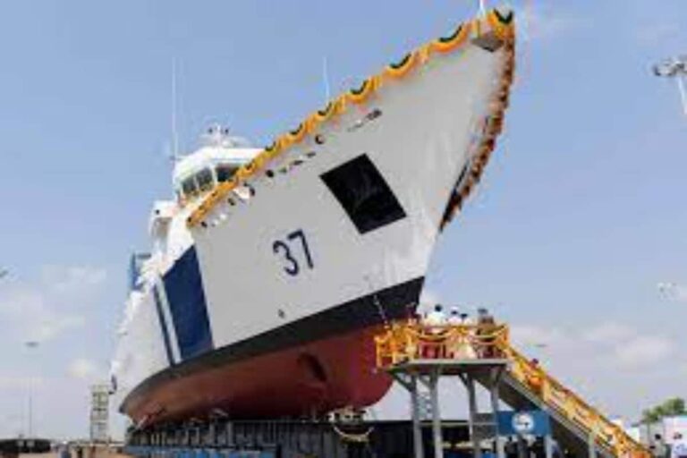 Indian Coast Guard Ship ‘Vajra’ Commissioned into Service to Enhance Coastal Security