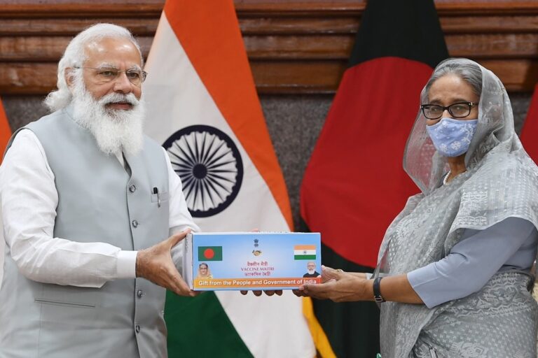India Gifts 1.2 Million Covid-19 Vaccine Doses to Bangladesh During PM Modi’s Dhaka Visit