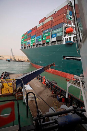 EXPLAINER: Suez Canal Block Could Hit Product Supply Chains