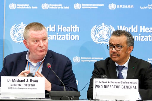 WHO Head Wants Virus Vaccine Patents Waived To Boost Supply
