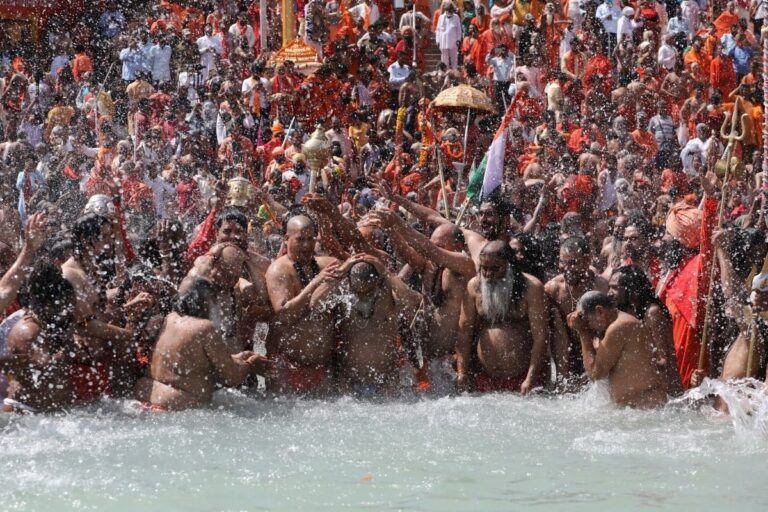 Uttarakhand’s Kumbh Mela Reports 1,086 Covid Cases Since April 10 As Millions Gather for Holy Dip