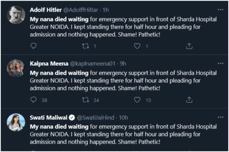 After Maliwal’s Tweet on Grandfather’s Death, Copycat Posts From Other Handles Trigger A Row
