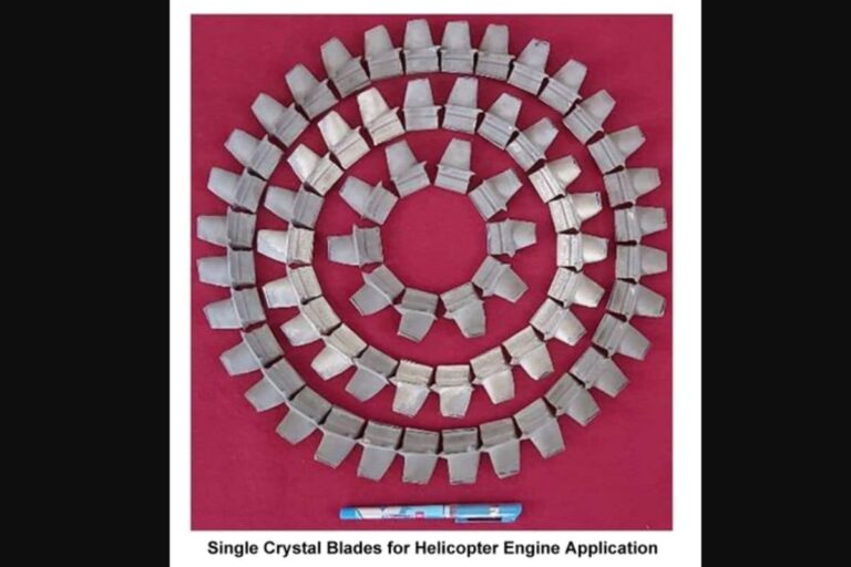 India Joins League of Nations That Can Manufacture Single Crystal Components for Helicopters