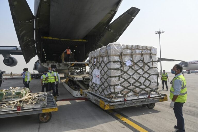 400 Oxygen Cylinders, 1 Mn Rapid Tests: US Aid Arrives in India as Covid-19 Cases Surge