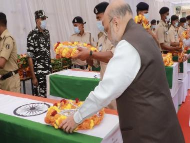 Amit Shah pays homage to security personnel killed in Chhattisgarh Naxal attack