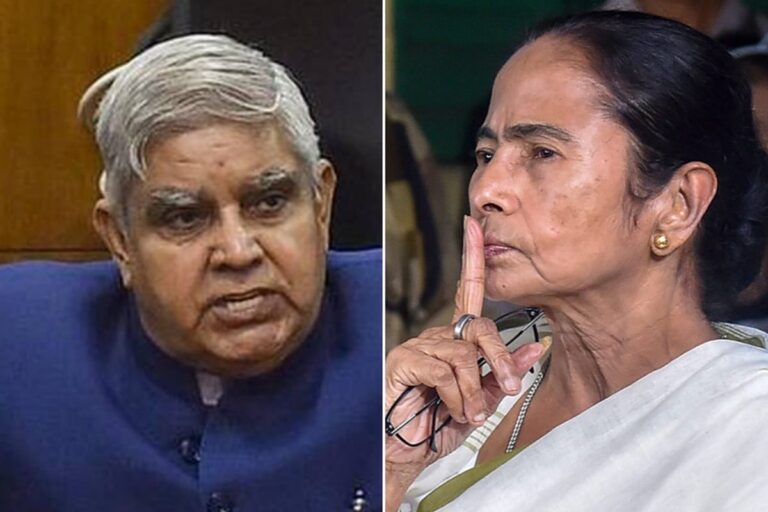Bengal CM, Governor in War or Words Over Dhankhar’s Planned Visit to Post-poll Hit Areas