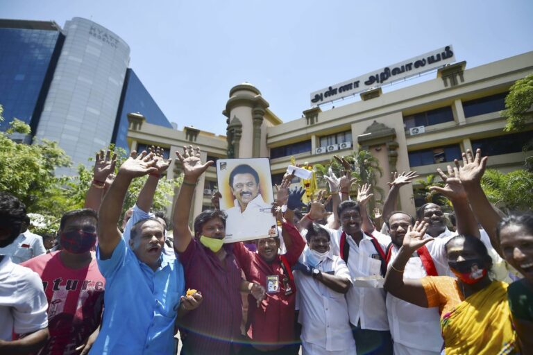 ‘Victory Is Certain But No Need To Celebrate’: MK Stalin Tells Jubilant DMK Supporters