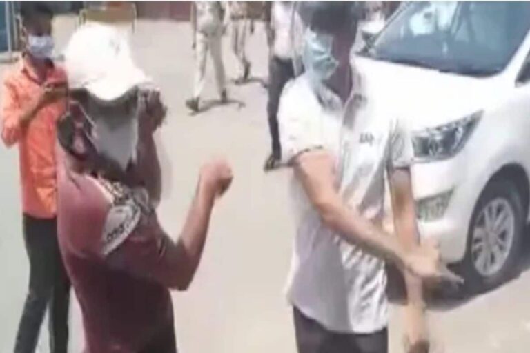 District Collector Caught on Video Slapping Man, Throwing His Phone for Violating Lockdown, Transferred