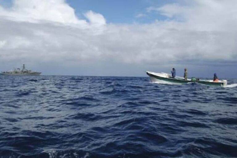 Oil Leak Spotted Around Cyclone-Affected Barge off Palghar Coast in Maharashtra