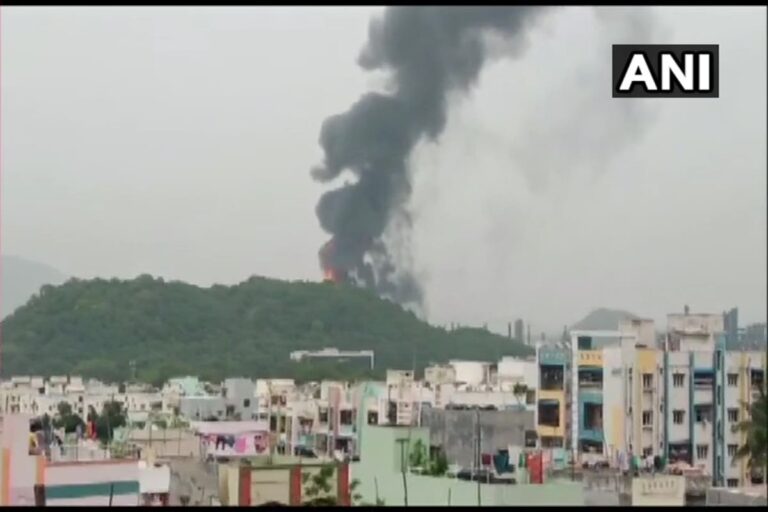 Major Fire at HPCL Plant in AP’s Visakhapatnam, No Casualties Reported So Far