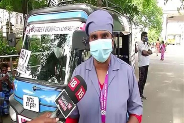 After Losing Mother to Covid, Chennai Woman’s ‘Oxygen Auto’ Saves Lives of 300 Patients