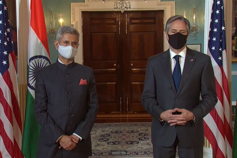 Held Productive Meeting with Jaishankar; Discussed Covid-19, India-China Border Situation and Afghanistan: Antony Blinken