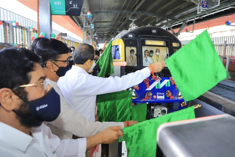 Mumbai Gets Two More Metro Lines, Maharashtra CM Thackeray Flags Off Train Trials