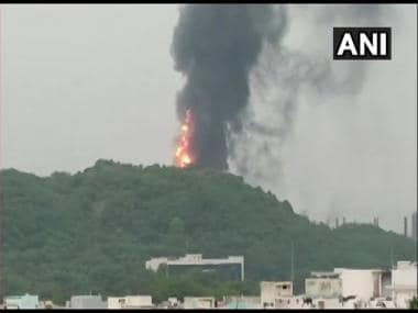 Major fire breaks out at Hindustan Petroleum plant in Andhra Pradesh’s Visakhapatnam; no casualties reported