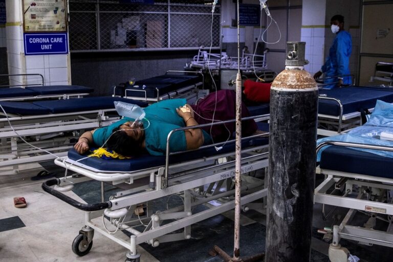 Hospitals in Delhi Record Lowest Covid-Related Admissions in Nearly Two Months