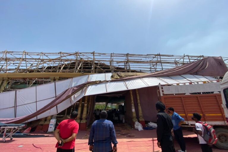 10-20 Stick-borne Men Vandalise Hemkund Foundation’s Covid Relief Camp in Gurugram, FIR Filed
