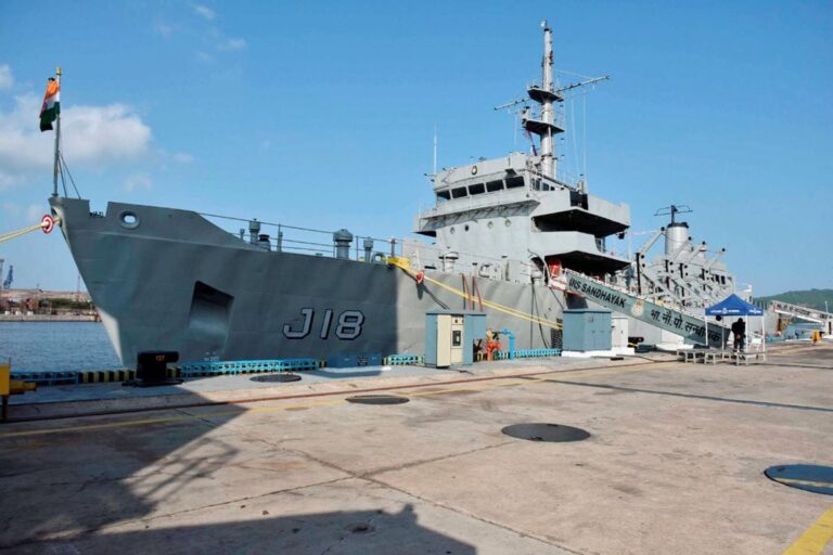 Indian Navy’s Hydrographic Survey Ship Sandhayak Decommissioned After 40 Years of Service
