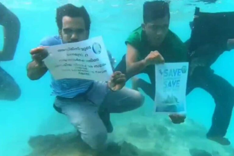 Under Water, On Beaches: How Lakshadweep Locals Are Protesting ‘Anti-People’ Policies Amid Lockdown