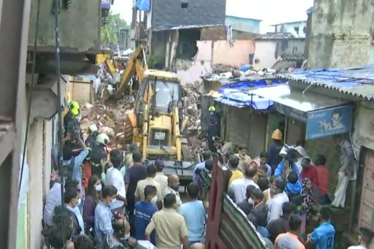 11 Killed, 7 Injured as 3-story Building Collapses in Mumbai’s Malad After Heavy Rainfall
