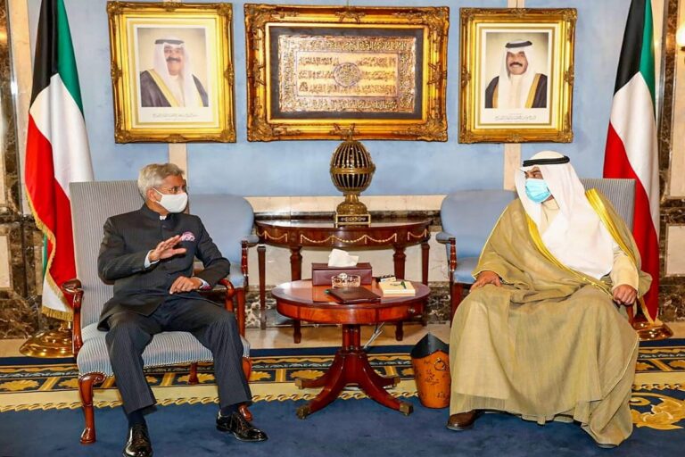 External Affairs Minister S Jaishankar Calls on Kuwait Prime Minister
