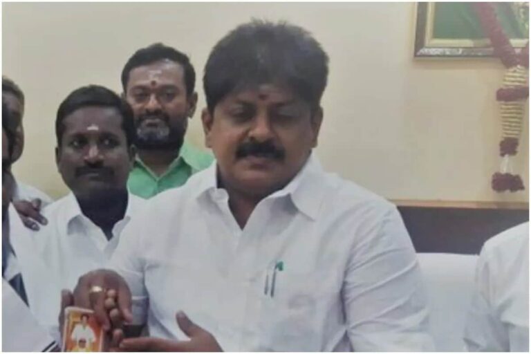 Ex-AIADMK Minister Manikandan Arrested in Bengaluru in Sexual Abuse Case