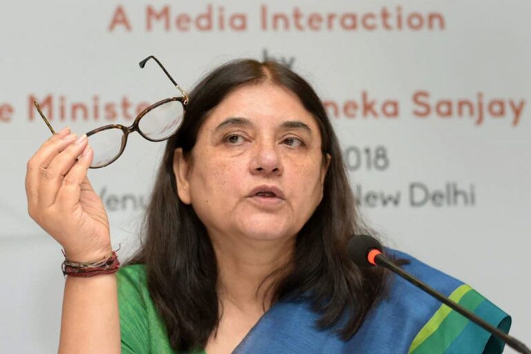 UP Man Allegedly Breaks Dog’s Leg, Arrested After ‘Phone Call from Maneka Gandhi’