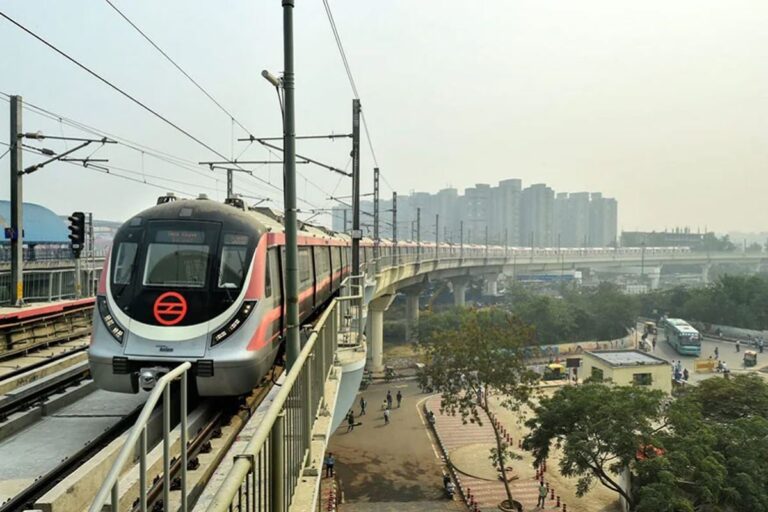 Civil Work on Missing Link of Delhi Metro’s Pink Line Completed, DMRC Plans Ring Corridor in Phase-4