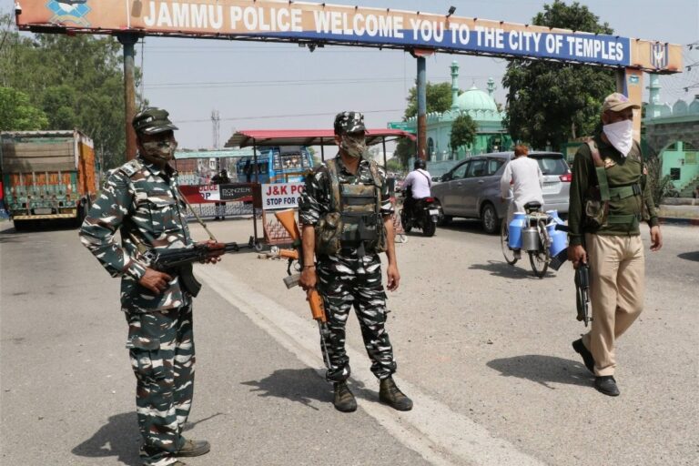 Cops Begin House-to-house Verification Drive Near Jammu Airport Days After Drone Strike