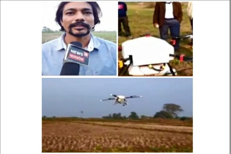 In Bid to Modernise Farming, Young MP Techie Devises Drone Technique to Sow Seeds