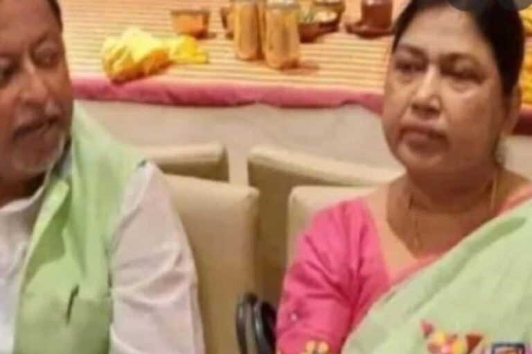 TMC Leader Mukul Roy’s Wife Krishna Dies of Cardiac Arrest