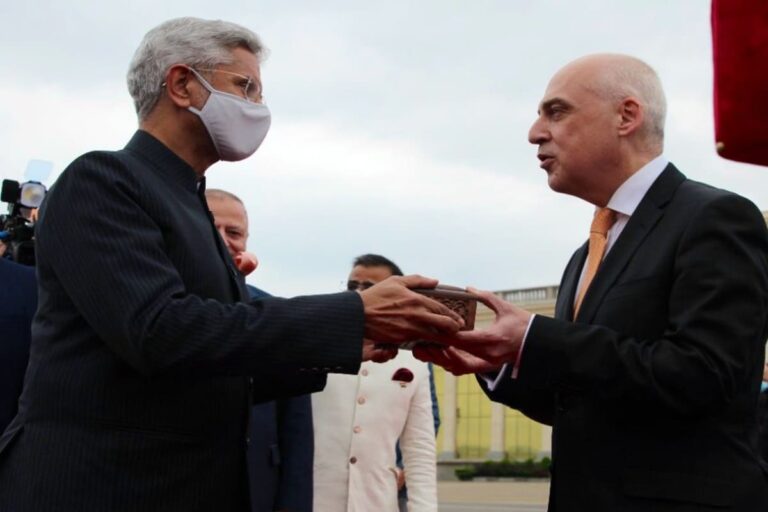 Jaishankar Hands Over Relics of 17th Century Georgian Queen St. Ketevan to Georgia