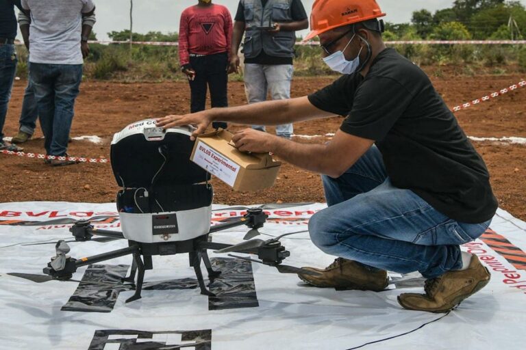 About 80kms Away from Bengaluru, Trials Underway for Drone Delivery of Drugs to Remote Patients