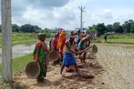 With No Help From Govt West Bengal Villagers Build Road On Their Own