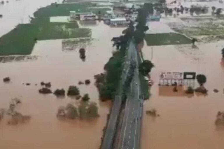 Maha Floods: Deputy CM Moots Flyover Constriction on Mumbai-Bengaluru Highway